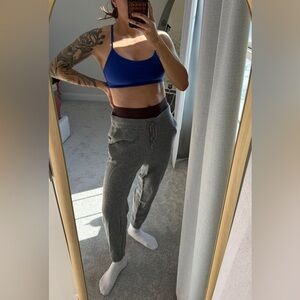 Quince Gray Cashmere joggers